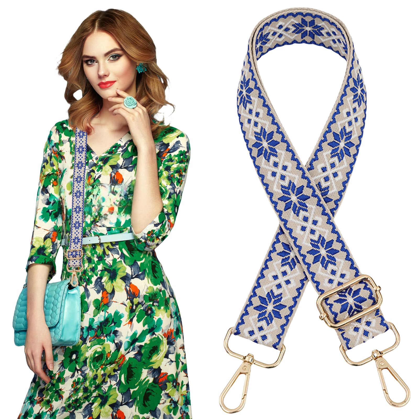 Traziewell Taschengurt für Damen Taschen Taschengurte zum Wechseln Verstellbarer Schultergurt für Taschen Taschengurt Breit Schulterriemen mit Karabiner 3.8cm Umhängegurt Tragegurt 0723 Traziewell Taschengurt für Damen Taschen Taschengurte zum Wechseln Verstellbarer Schultergurt für Taschen Taschengurt Breit Schulterriemen mit Karabiner 3.8cm Umhängegurt Tragegurt 0723 von Traziewell