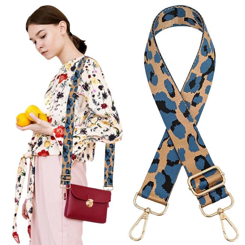 Taschenriemen zum Wechseln Schultergurt Mit Karabiner - Schulterriemen für Taschen Breite Umhängetaschen Verstellbarer Taschengurt 0423 von Traziewell