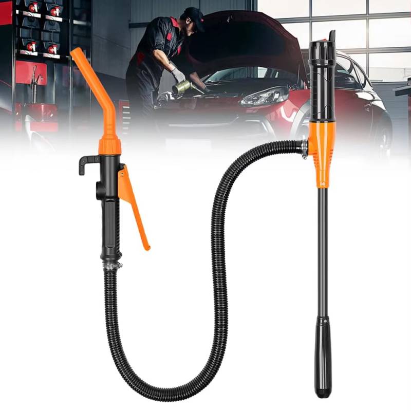 Treesunshine Multifunktions Tragbare Pumpe, Batteriebetriebene Flüssigkeitstransferpumpe, Hand Wasserpumpe, 100cm Langen Schlauch Geliefert, Umfüllpumpe von Diesel Öl Wasser von Treesunshine