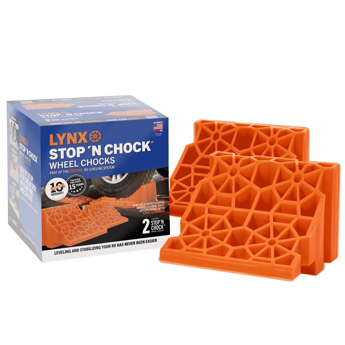 Tri-Lynx 00018 Brems- und Unterlegkeile, 2er Pack Tri-Lynx 00018 Brems- und Unterlegkeile, 2er Pack von Tri-Lynx