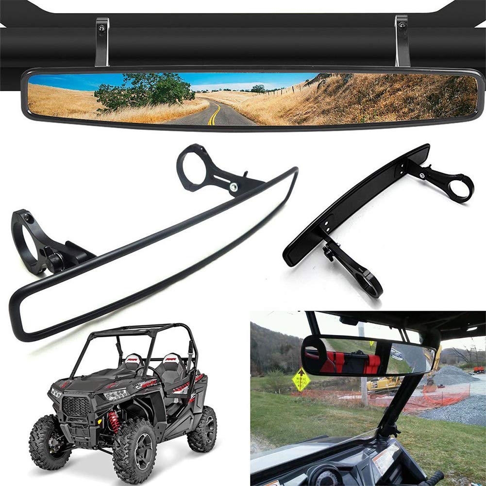 Triclicks 15" Weite Rückspiegel Anti-Kratzer Konvexe Spiegel 1.75" Rollbügeln für ATV UTV Polaris RZR800 1000 XP900 1000 S Mount Triclicks 15" Weite Rückspiegel Anti-Kratzer Konvexe Spiegel 1.75" Rollbügeln für ATV UTV Polaris RZR800 1000 XP900 1000 S Mount von Triclicks
