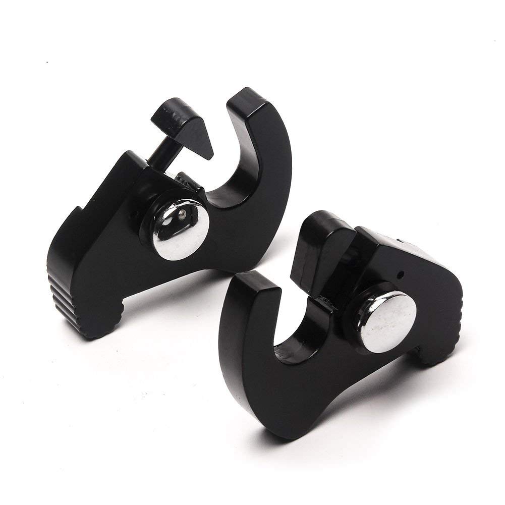 Triclicks Motorrad Schwarz Abnehmbare Rotierend Sissy Bar Rückenlehne Gestell Docking Latch Clips Kit Gepäckträger Verriegelung Mount für Harley Electra Road Street Glide Road King Softail Triclicks Motorrad Schwarz Abnehmbare Rotierend Sissy Bar Rückenlehne Gestell Docking Latch Clips Kit Gepäckträger Verriegelung Mount für Harley Electra Road Street Glide Road King Softail von Triclicks