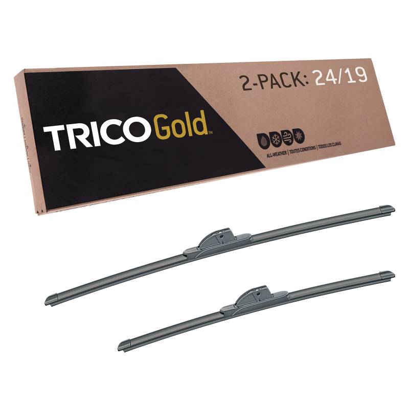 TRICO Gold® 18-2419 Ersatz-Scheibenwischerblätter für My Car (61 und 48 cm), 2 Stück von Trico