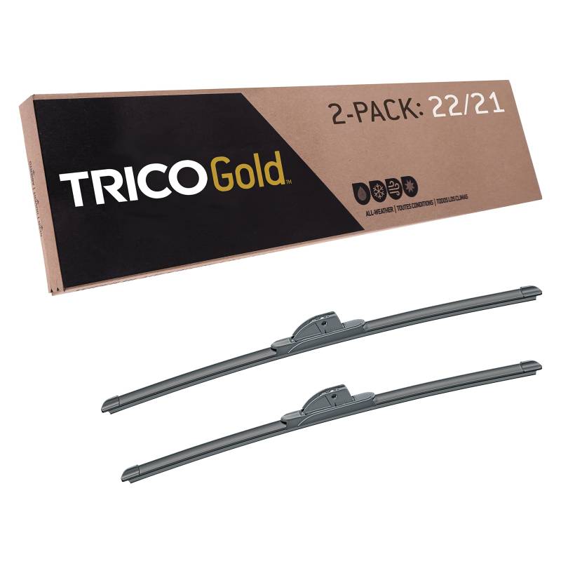 TRICO Gold 18-2221 Ersatz-Scheibenwischerblätter für My Car (55,9 cm / 53,3 Zoll), 2 Stück von Trico