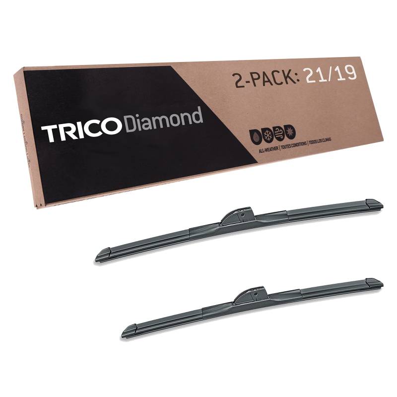 TRICO Platinum 25-2119 Ersatz-Scheibenwischerblätter für My Car (53 cm und 48,3 cm), 2 Stück von Trico