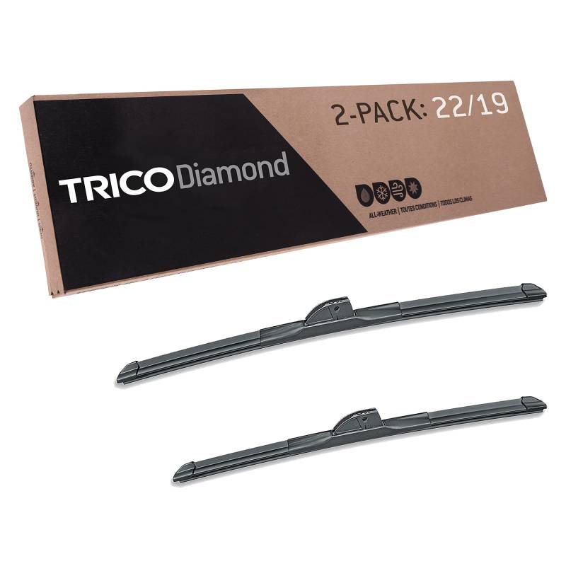 TRICO Platinum 25-2219 Ersatz-Scheibenwischerblätter für My Car (56 und 48,3 cm), 2 Stück von Trico