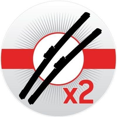 TRICO Scheibenwischer Set Wischerblätter Set Frontscheibenwischer Vorne Länge 2: 400mm EFK65403 TRICO Scheibenwischer Set Wischerblätter Set Frontscheibenwischer Vorne Länge 2: 400mm EFK65403 von Trico