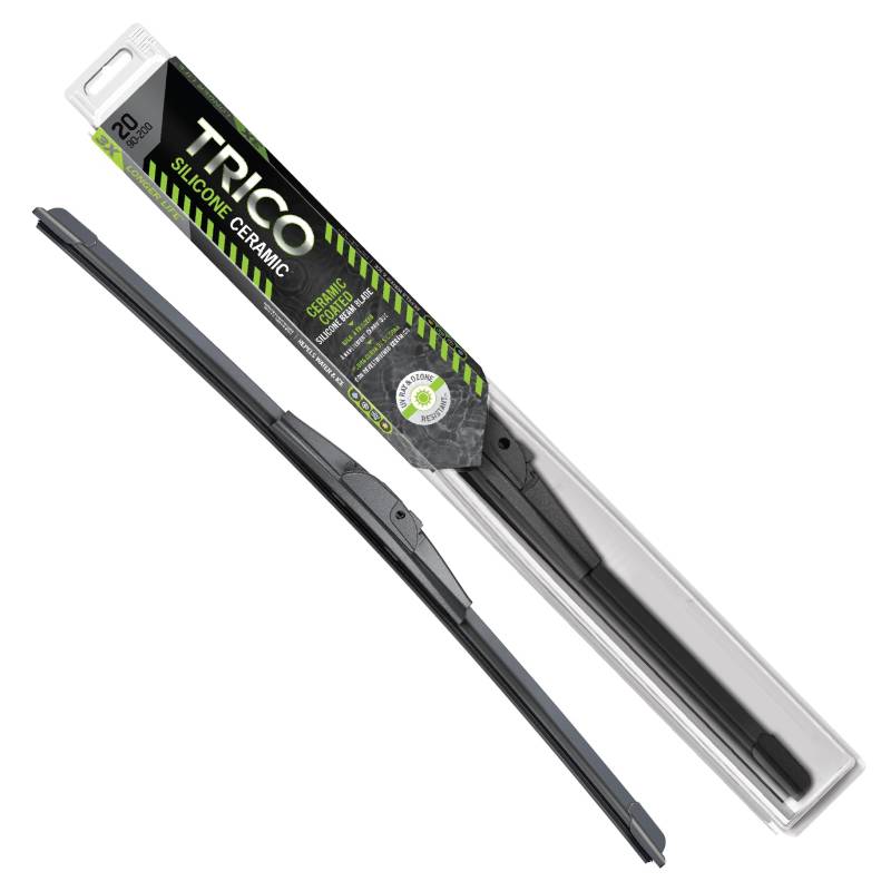 TRICO Silicone Ceramic™ Ersatz-Scheibenwischerblatt, 63,5 cm, Keramikbeschichtetes Silikon, super Premium-Allwetter-Strahlblatt (90-251) von Trico