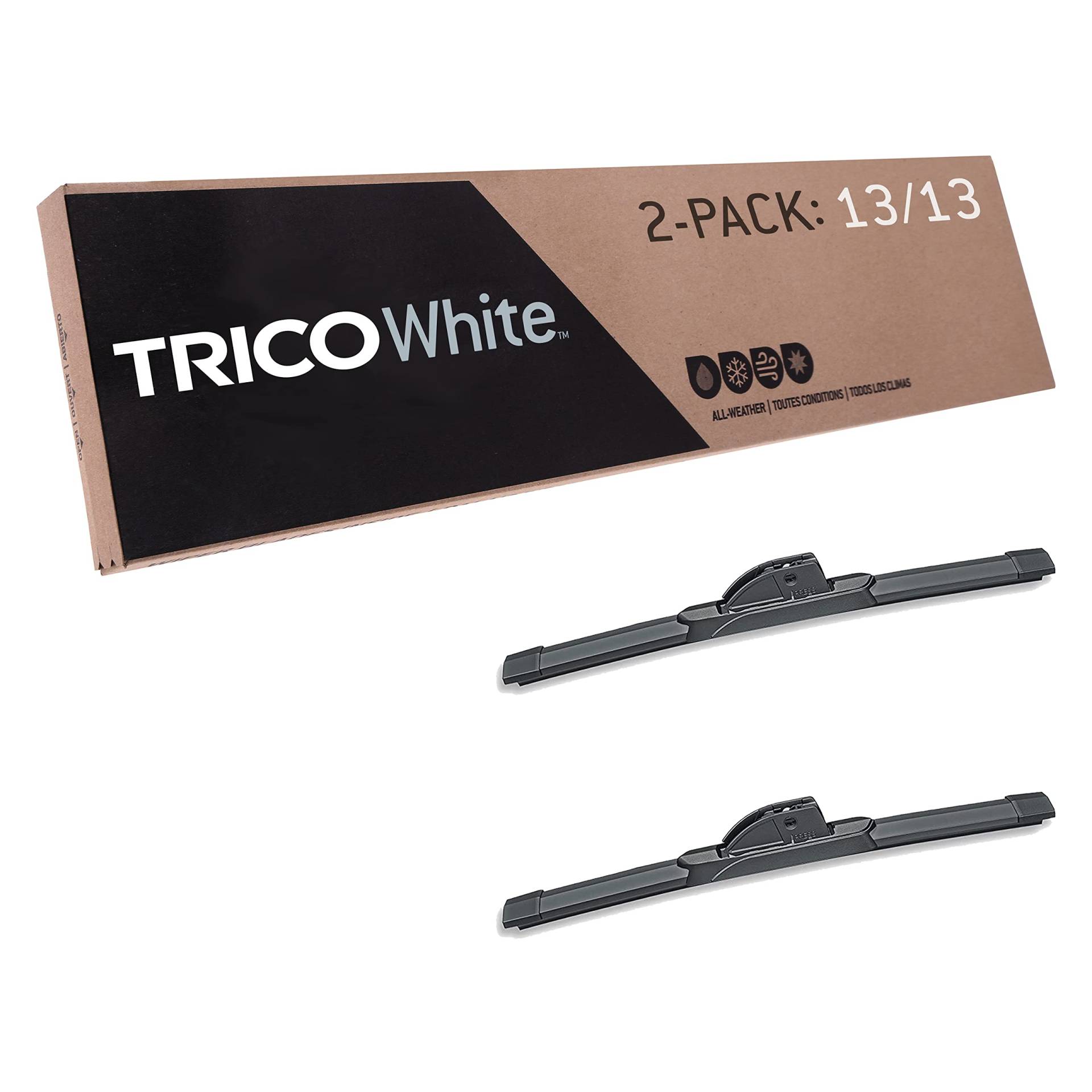 TRICO Weiße 35-1313 Ersatz-Scheibenwischerblätter für Winter, 33 cm, 2 Stück TRICO Weiße 35-1313 Ersatz-Scheibenwischerblätter für Winter, 33 cm, 2 Stück von Trico