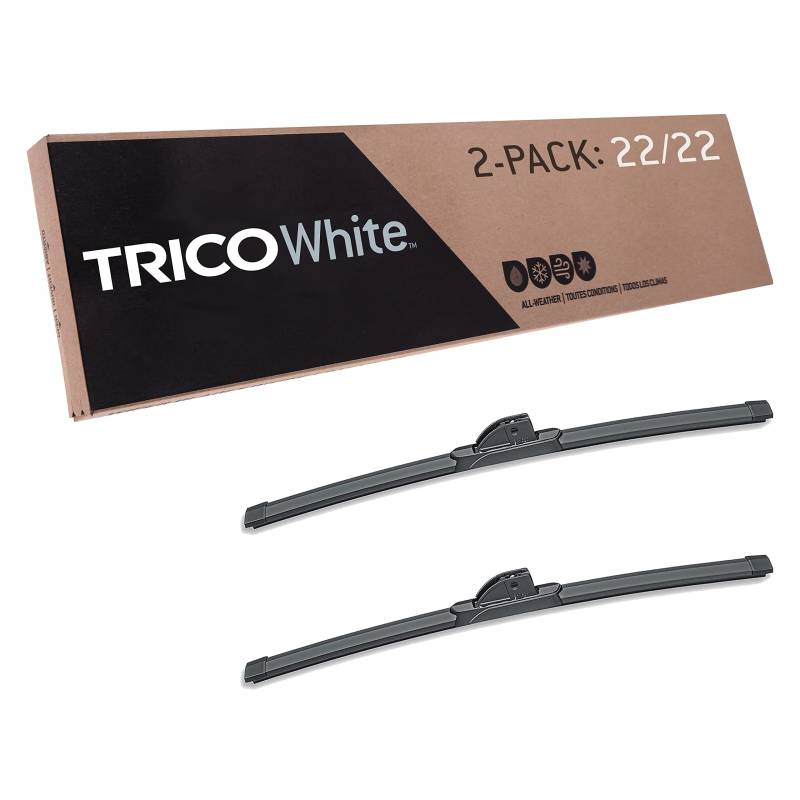 TRICO White® 22 Zoll 2 Stück extreme Wetter Winter Automotive Ersatz Windschutzscheibe Wischerblätter für My Car (35-222), einfache DIY-Installation & hervorragende Sichtbarkeit auf der Straße von Trico