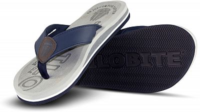 Trilobite Aftride, Flip Flops - Blau/Grau/Braun - 41 von Trilobite