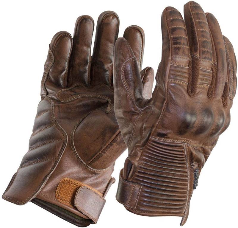 Trilobite Café Motorradhandschuhe, braun, L von Trilobite