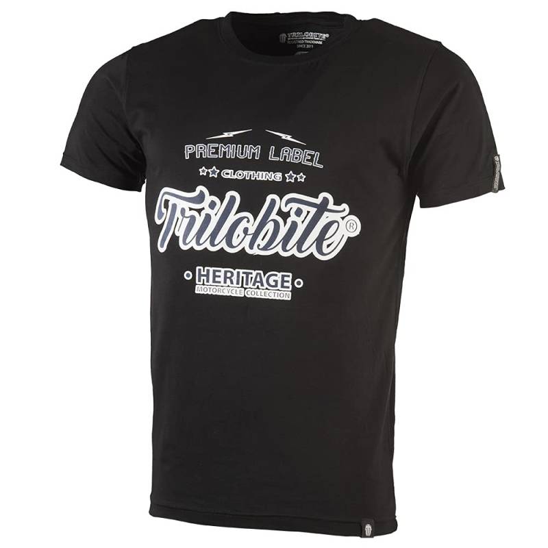 Trilobite Heritage T-Shirt Schwarz XL von Trilobite