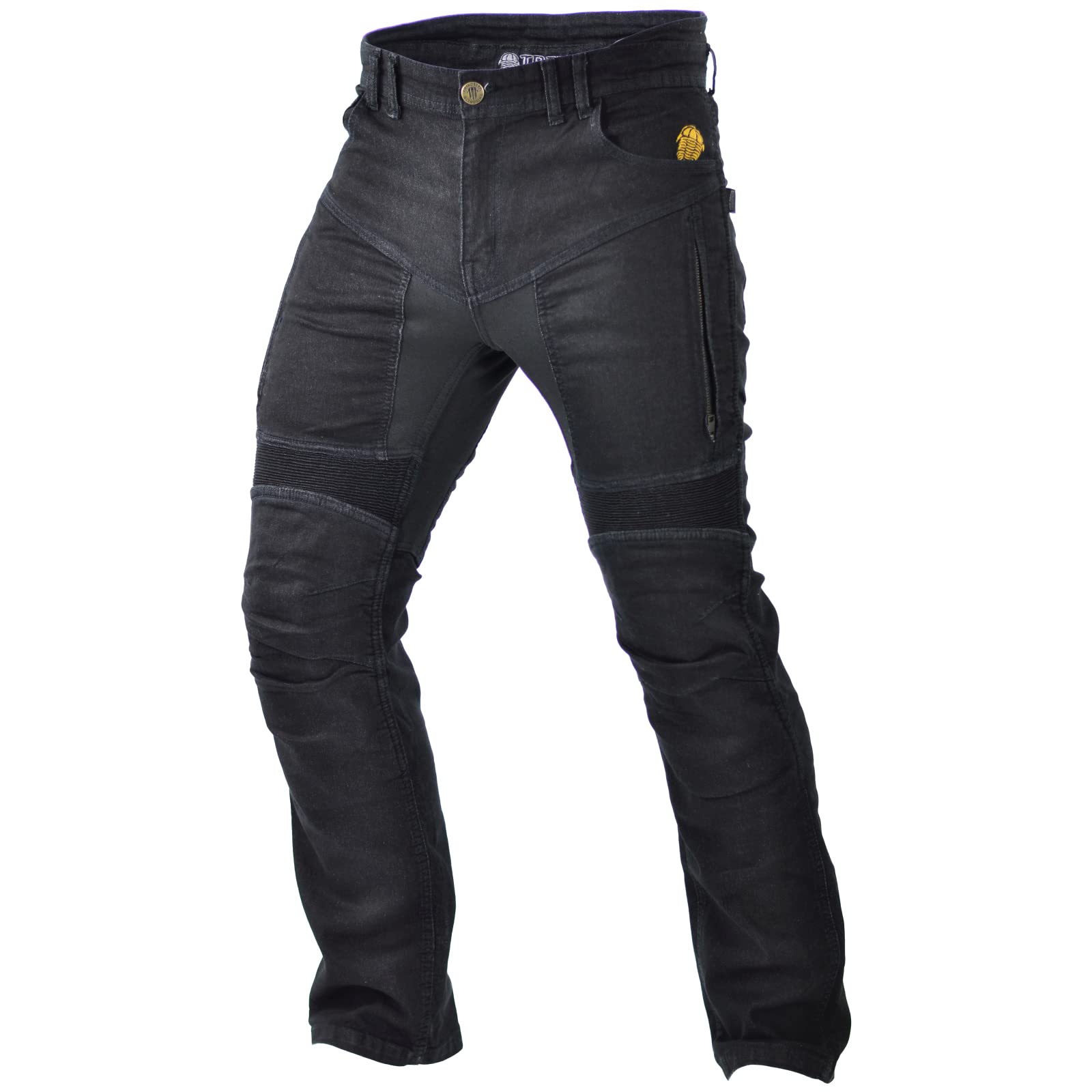 Trilobite Motorrad Herren Jeans Parado, schwarz Größe : 30 lange von Trilobite