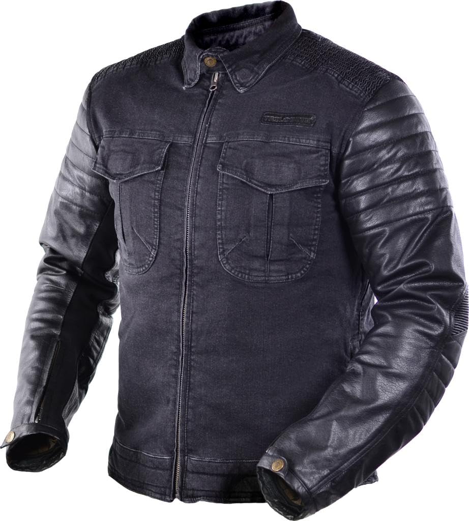 Trilobite Motorrad Jacke Acid Scrambler Schwarz Größe 2XL von Trilobite