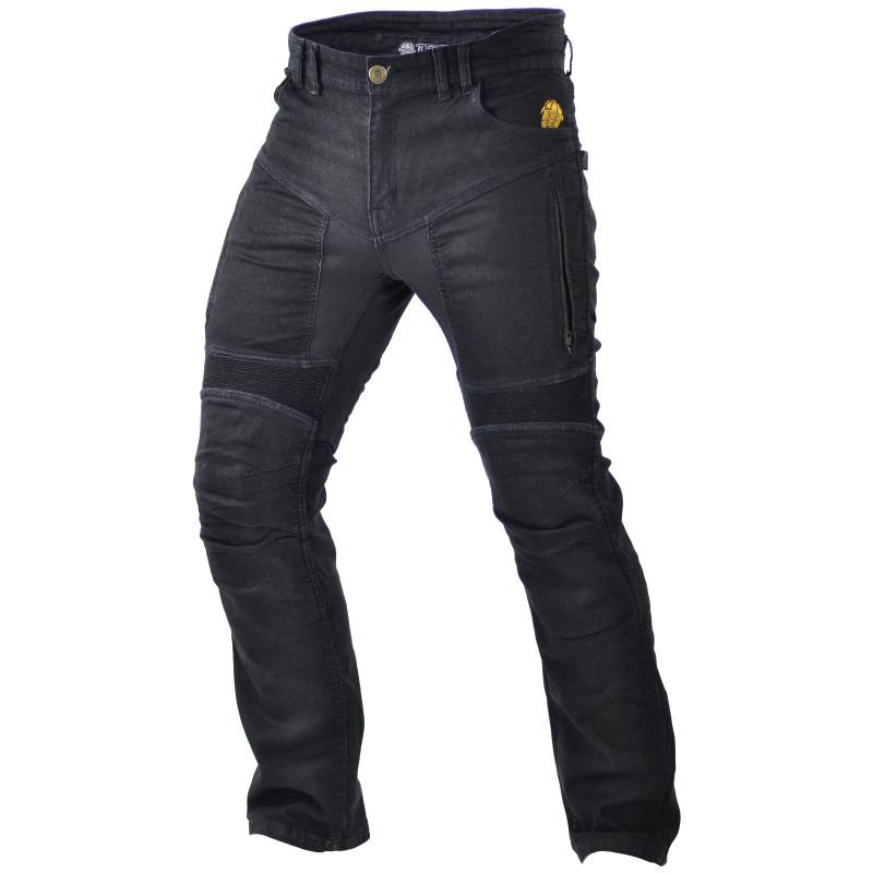 Trilobite Motorrad Herren Jeans Parado, schwarz Größe : 38 lange von Trilobite
