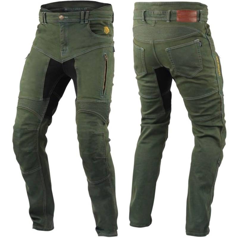 Trilobite Parado Motorradjeans, khaki, 42/32 von Trilobite