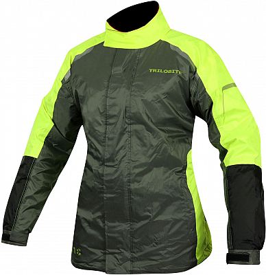 Trilobite Raintec, Regenjacke Damen - Grau/Neon-Gelb - XXL von Trilobite