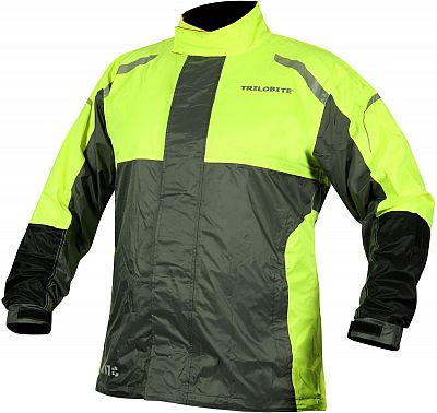 Trilobite Raintec, Regenjacke - Grau/Neon-Gelb - XXL von Trilobite