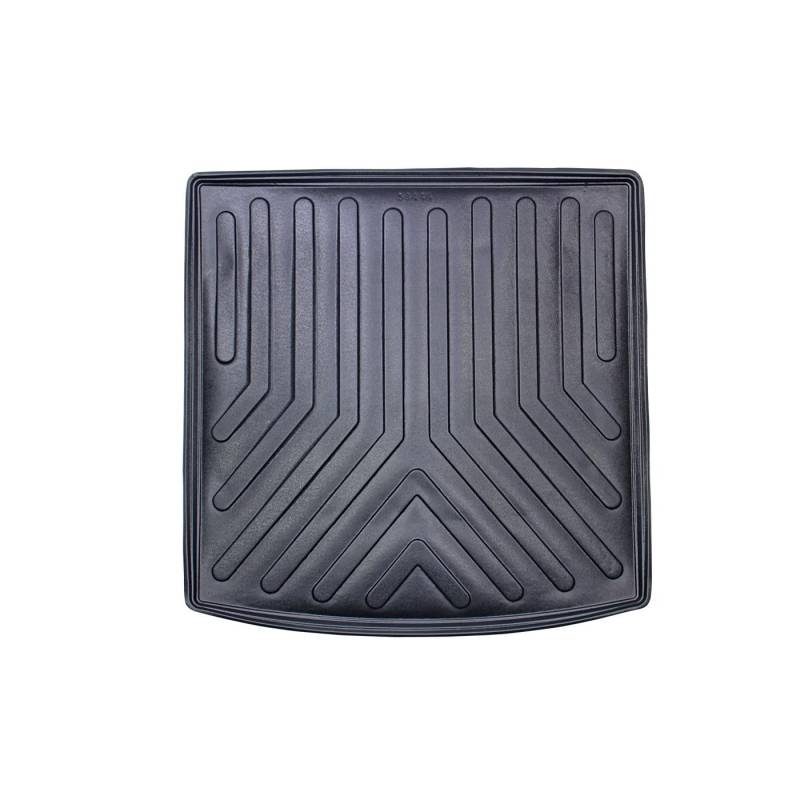 Trimak Passgenau 3D Kofferraumwanne Kompatibel mit VW Tiguan 2 Gen Allspace ** Sitzordnung für 5 Personen ** Kofferraummatte Schutzmatte Auto Zubehör Antirutschmatte Kantenschutz TPE Gummi Dauerhaft von Trimak
