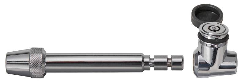Trimax TRA5 Silber Premium Empfängerschloss mit begrenztem Zugang, rechtwinklig, 1,6 cm Durchmesser, 8,9 cm Spannweite von Trimax