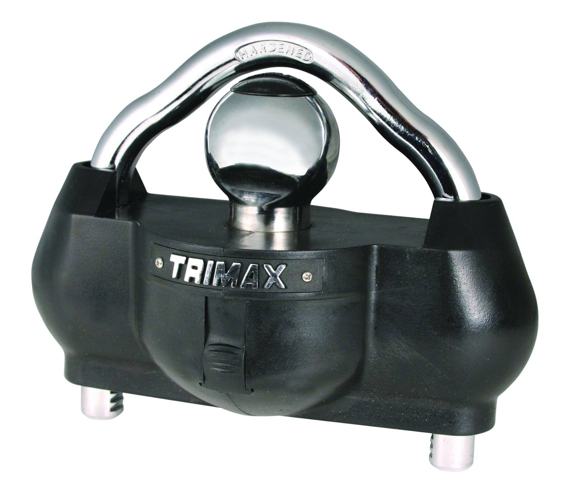 Trimax UMAX100 Premium Universal Doppelzweck-Kupplungsschloss, Schwarz von Trimax