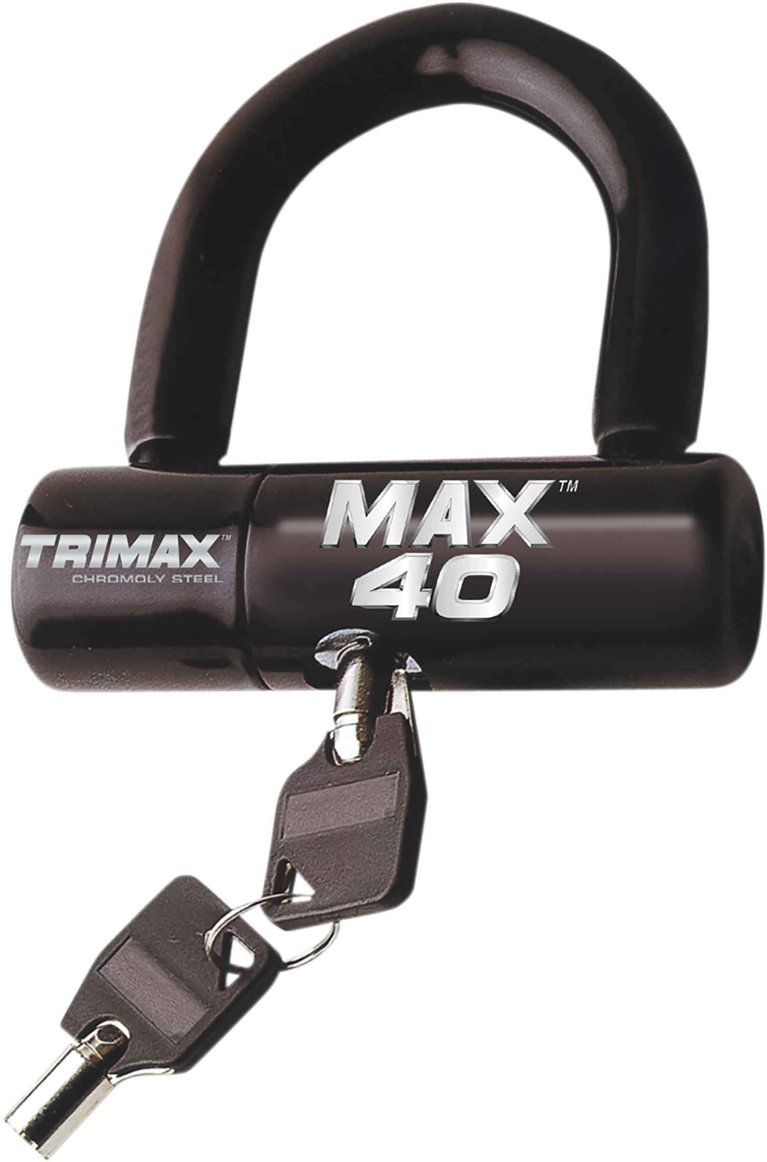 Trimax MAX40BK Motorcycle Disc U-Lock - Black with Black PVC Shackle Trimax MAX40BK Motorcycle Disc U-Lock - Black with Black PVC Shackle von Trimax