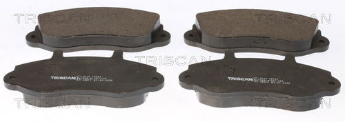 Bremsbelagsatz, Scheibenbremse Vorderachse Triscan 8110 10526 Bremsbelagsatz, Scheibenbremse Vorderachse Triscan 8110 10526 von Triscan