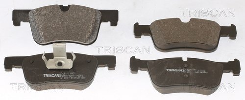 Bremsbelagsatz, Scheibenbremse Vorderachse Triscan 8110 11053 von Triscan