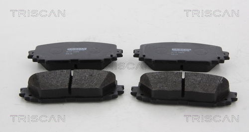 Bremsbelagsatz, Scheibenbremse Vorderachse Triscan 8110 13072 Bremsbelagsatz, Scheibenbremse Vorderachse Triscan 8110 13072 von Triscan