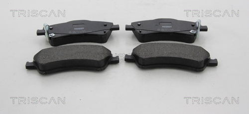 Bremsbelagsatz, Scheibenbremse Vorderachse Triscan 8110 13088 von Triscan