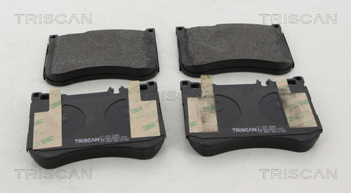 Bremsbelagsatz, Scheibenbremse Vorderachse Triscan 8110 23088 von Triscan