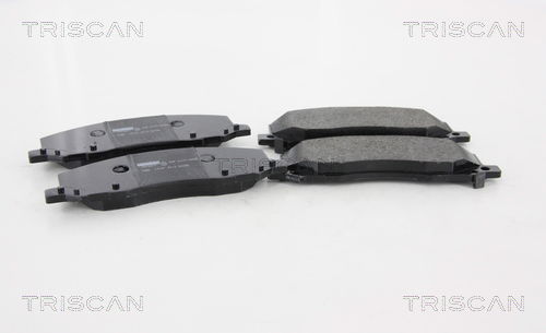 Bremsbelagsatz, Scheibenbremse Vorderachse Triscan 8110 24036 von Triscan