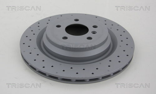 Bremsscheibe Hinterachse Triscan 8120 231031C von Triscan
