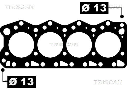 Dichtung, Zylinderkopf Triscan 501-2502 Dichtung, Zylinderkopf Triscan 501-2502 von Triscan