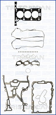 Dichtungssatz, Zylinderkopf Triscan 598-50120 von Triscan