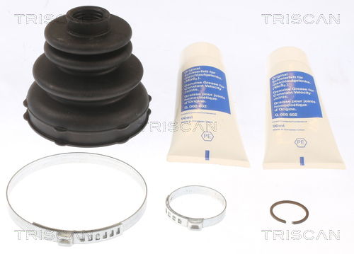 Faltenbalgsatz, Antriebswelle Vorderachse getriebeseitig Triscan 8540 43913 von Triscan