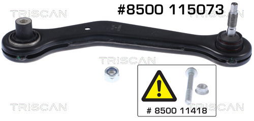 Lenker, Radaufhängung Triscan 8500 115073 von Triscan