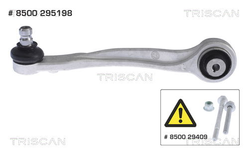 Lenker, Radaufhängung Vorderachse außen links oben hinten Triscan 8500 295198 von Triscan