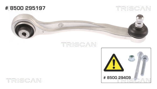 Lenker, Radaufhängung Vorderachse außen rechts oben hinten Triscan 8500 295197 von Triscan