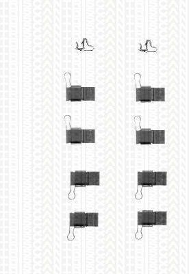 Triscan 8105131618 Bremsbelag - Zubehörsatz Vorderachse für Toyota Hilux III/Toyota Hilux II Triscan 8105131618 Bremsbelag - Zubehörsatz Vorderachse für Toyota Hilux III/Toyota Hilux II von Triscan