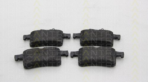Triscan 8110 10591 Bremsbelagsatz, Scheibenbremse Triscan 8110 10591 Bremsbelagsatz, Scheibenbremse von Triscan