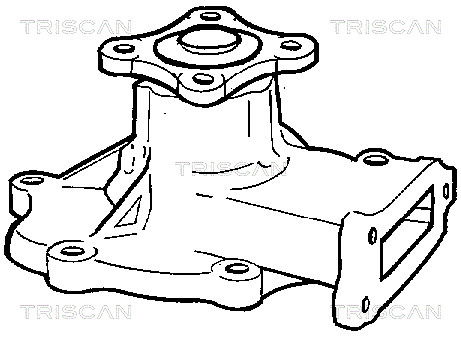 Wasserpumpe, Motorkühlung Triscan 8600 14927 von Triscan