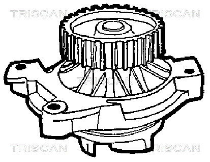 Wasserpumpe, Motorkühlung Triscan 8600 29962 Wasserpumpe, Motorkühlung Triscan 8600 29962 von Triscan