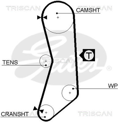 Zahnriemen Triscan 8645 5030xs Zahnriemen Triscan 8645 5030xs von Triscan