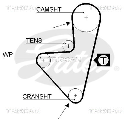 Zahnriemen Triscan 8645 5175xs Zahnriemen Triscan 8645 5175xs von Triscan