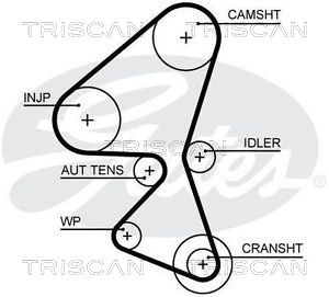 Zahnriemen Triscan 8645 5656xs Zahnriemen Triscan 8645 5656xs von Triscan