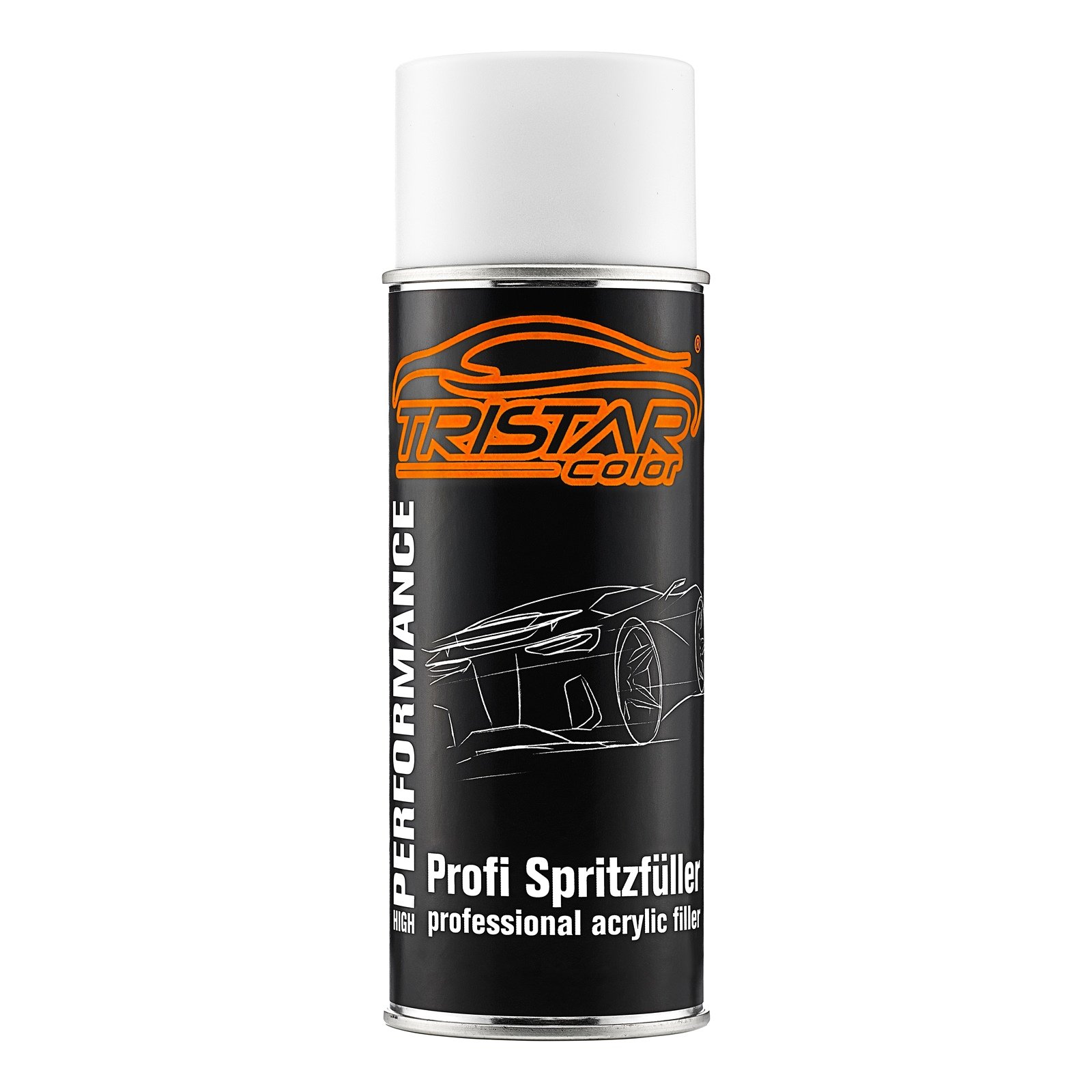 TRISTARcolor Füller Spritzfüller Haftgrund Grundierung Spritzspachtel für Autolack weiß Spraydose 400 ml von TRISTARcolor