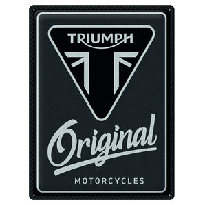 Triumph Blechschild "Original" Maße: 30 x 40 cm von Triumph