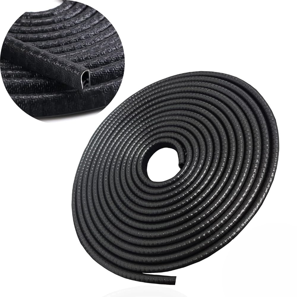 TRIXES 5M Autowächter – U-förmige Rolle - Protective Gummi-Tür Strip - einfach installieren - Farbe schwarz TRIXES 5M Autowächter – U-förmige Rolle - Protective Gummi-Tür Strip - einfach installieren - Farbe schwarz von TRIXES